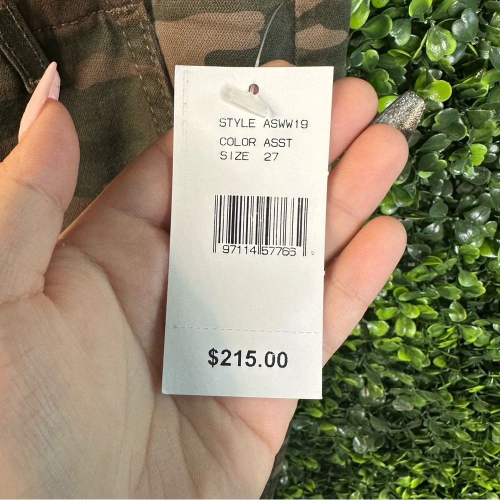 AG‎ Nwt Caden fatigue tailors trouser Camouflage